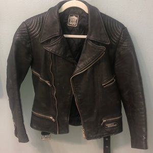 Vintage authentic leather jacket